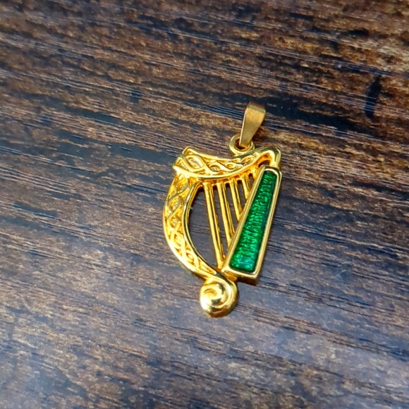 Broche Harpion Or Doré - Bijou Vintage Occasion - Style Rétro
